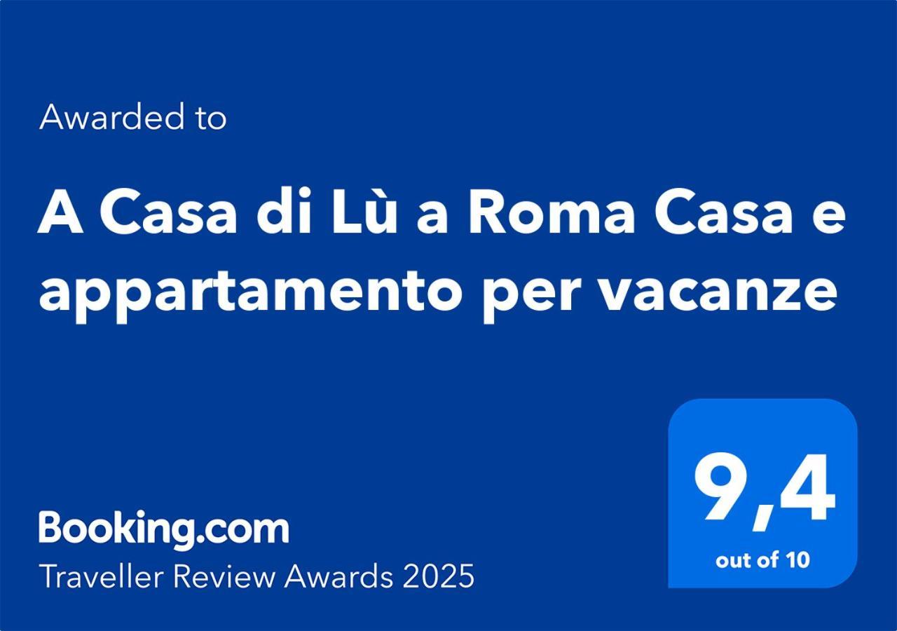 A Casa Di Lu A Roma Apartment Exterior photo